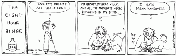 Anxiety Dream Comic